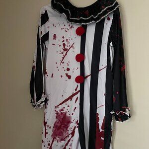 Kids Horror Killer Clown Costume